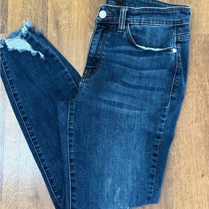 Judy Blue Distressed Ankle Cropped Jeans 11